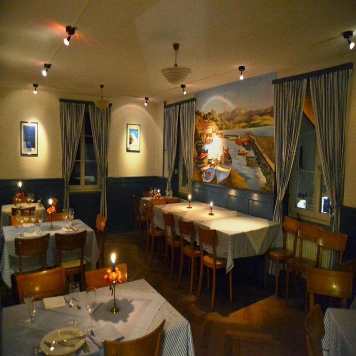 Griechische Taverne Santorini